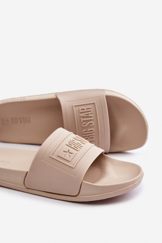Dámske papuče Big Star OO274035 beige