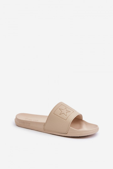 Ľahké papuče Big Star OO274043 beige 2