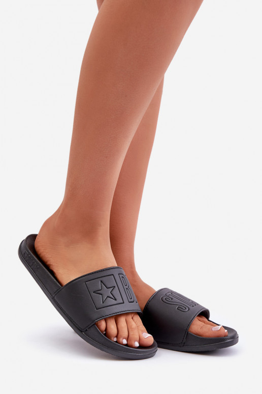 Ľahké papuče Big Star OO274040 black