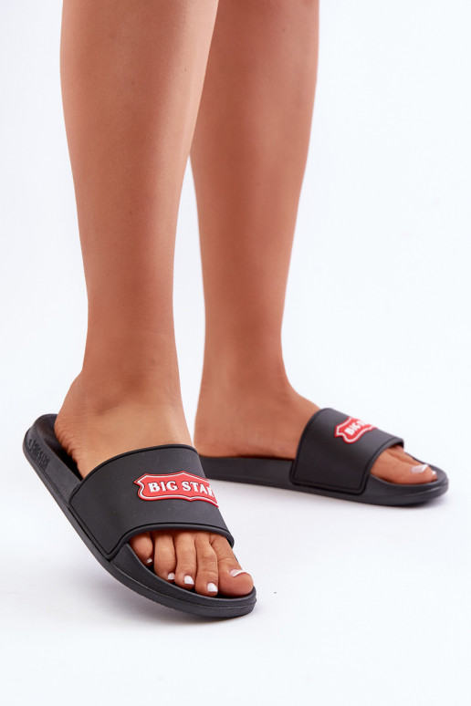 Dámske papuče Big Star OO274038 black Dámske papuče Big Star OO274038 black