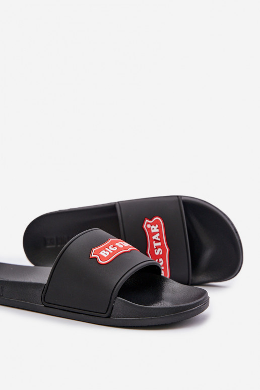 Dámske papuče Big Star OO274038 black Dámske papuče Big Star OO274038 black