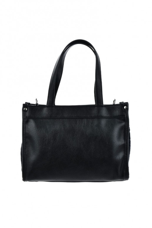 Kabelka Kufor s kožušinou Big Star OO574067 čierna