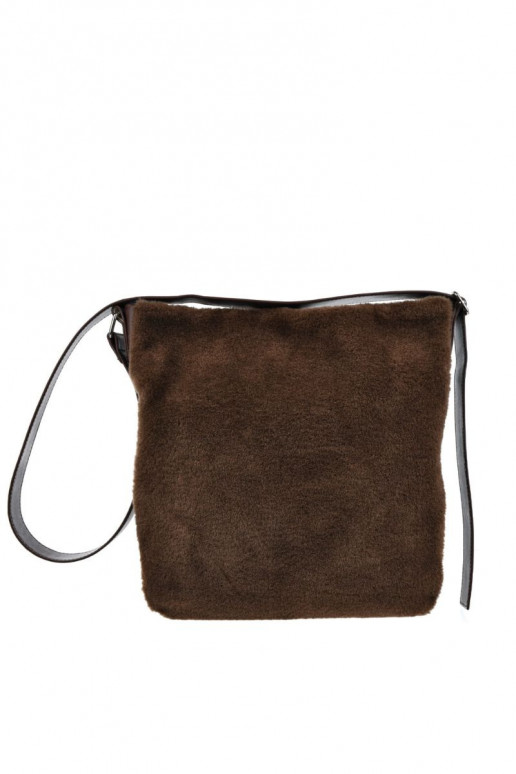 Futrzana Kabelka Big Star OO574035 Hnedá