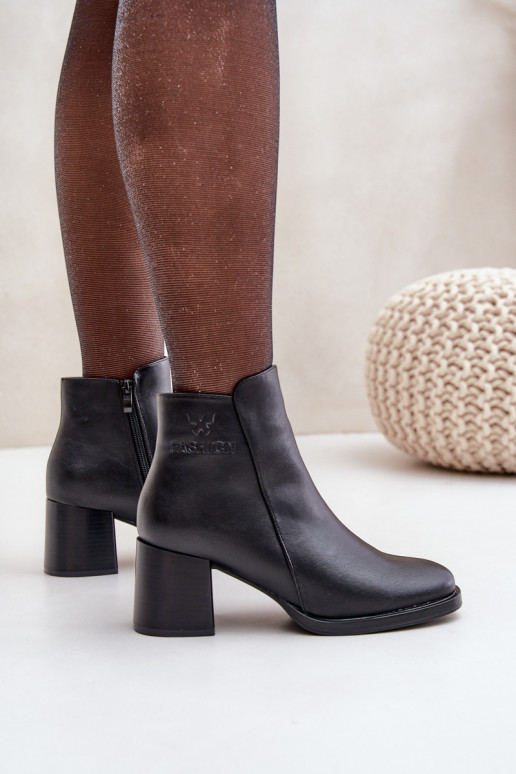 zahriať sa Čižmy s podpätkami čierna Feliveth zahriať sa Čižmy s podpätkami čierna Feliveth