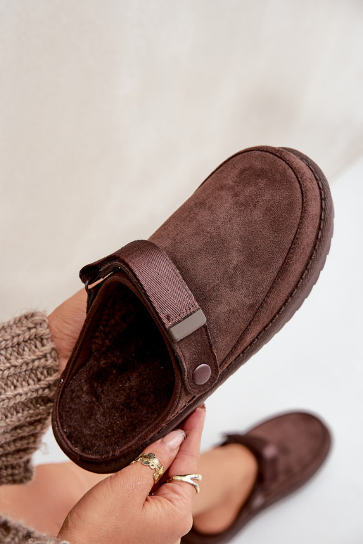 zahriať sa Papuče Dámske s platformou CzekoladoIne Neliel zahriať sa Papuče Dámske s platformou CzekoladoIne Neliel