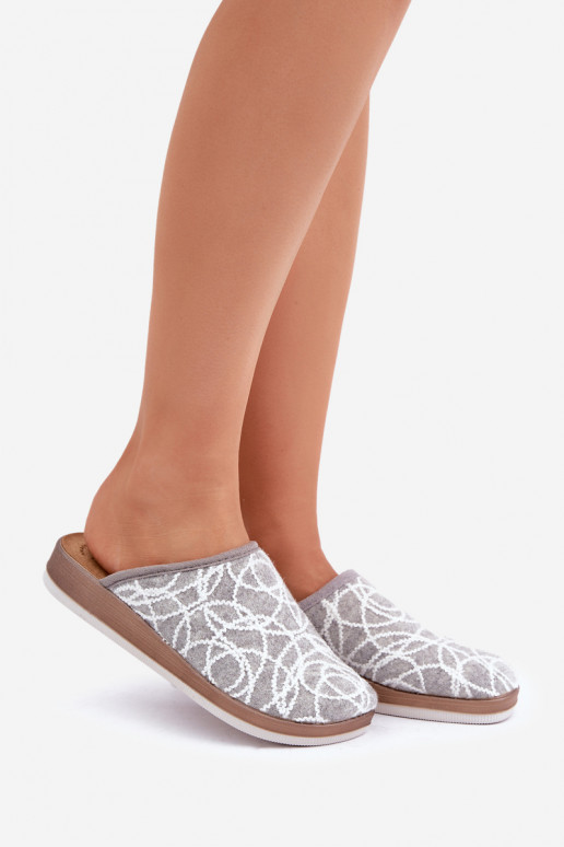 Lesk Papuče Dámske Inblu CT000028 sivá Lesk Papuče Dámske Inblu CT000028 sivá