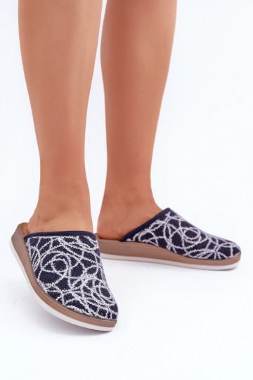 Lesk Papuče Dámske Inblu CT000028 tmavomodrá 2