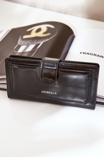 Dámska peňaženka z eko kože čierna Kalinessa