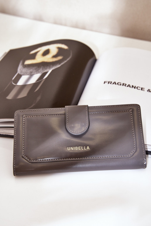 Dámska peňaženka z eko kože sivá Kalinessa Dámska peňaženka z eko kože sivá Kalinessa