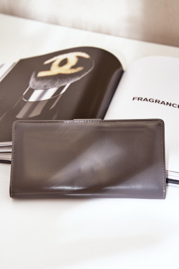 Dámska peňaženka z eko kože sivá Kalinessa 2