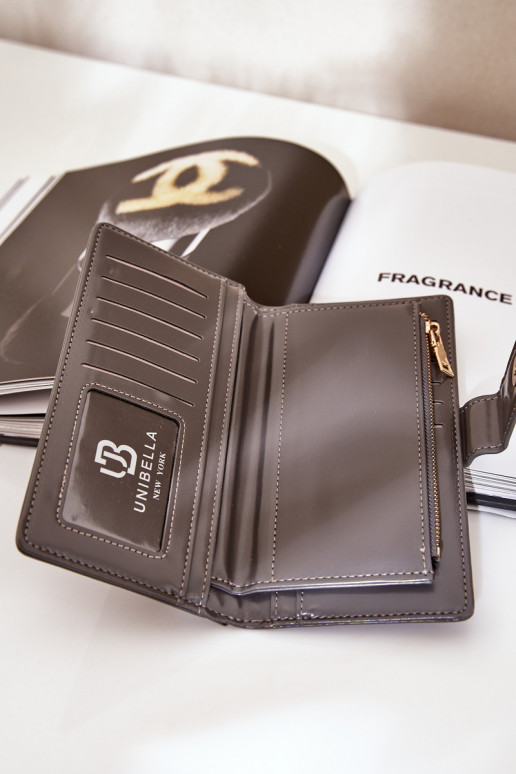 Dámska peňaženka z eko kože sivá Kalinessa Dámska peňaženka z eko kože sivá Kalinessa