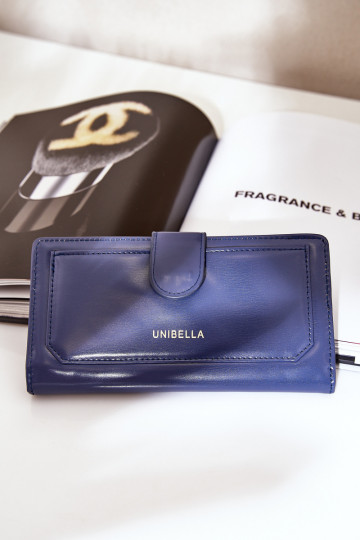 Dámska peňaženka z eko kože tmavomodrá Kalinessa