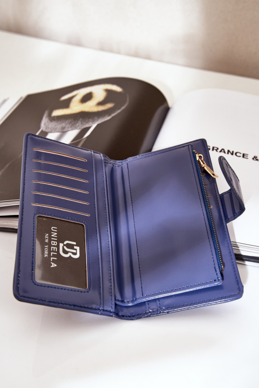 Dámska peňaženka z eko kože tmavomodrá Kalinessa Dámska peňaženka z eko kože tmavomodrá Kalinessa