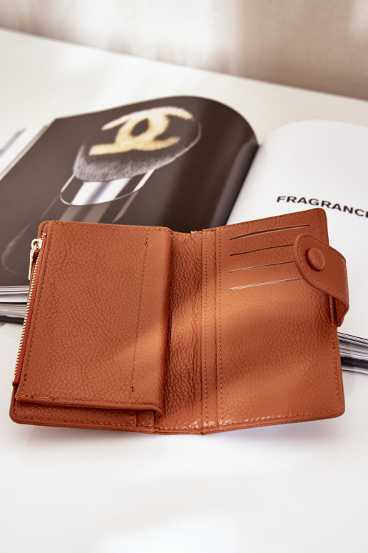 Žena Peňaženka z eko kože Hnedá farba Isamille