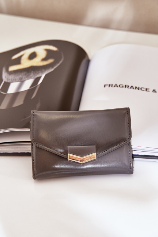 lakované Dámska peňaženka tmavo-sivá Rahner lakované Dámska peňaženka tmavo-sivá Rahner