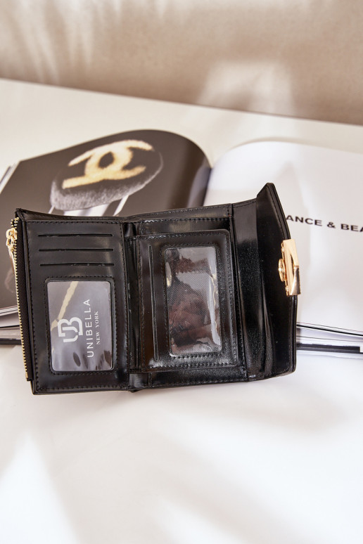 lakované Dámska peňaženka čierna Rahner lakované Dámska peňaženka čierna Rahner