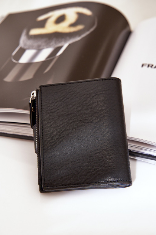 Dámska peňaženka Eko Kožené čierna Jezorea Dámska peňaženka Eko Kožené čierna Jezorea