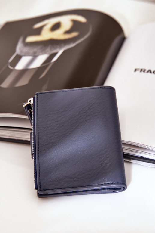 Dámska peňaženka Eko Kožené tmavomodrá Jezorea Dámska peňaženka Eko Kožené tmavomodrá Jezorea