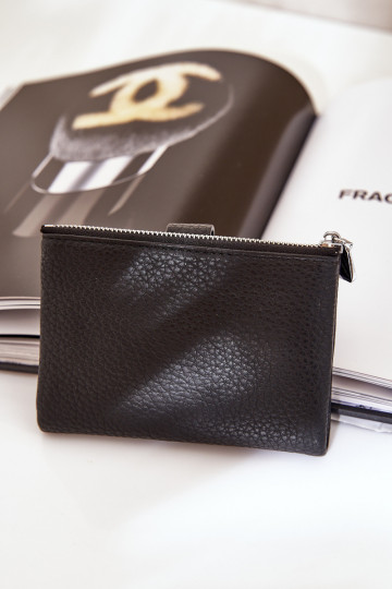 Eko Kožené Dámska peňaženka čierna Bronica 2