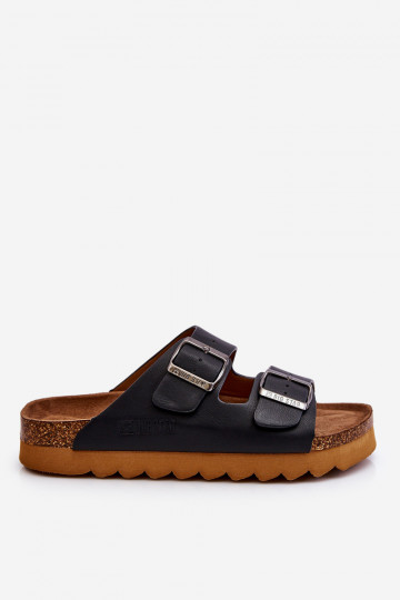 Klasický model Dámske Papuče Big Star LL274477 čierna