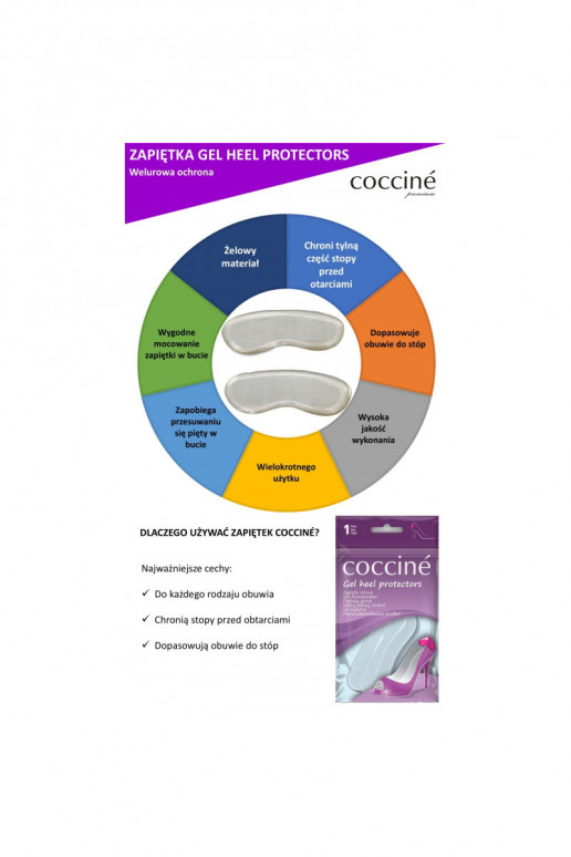 Coccine Gel Heel Protectors chrániče päty