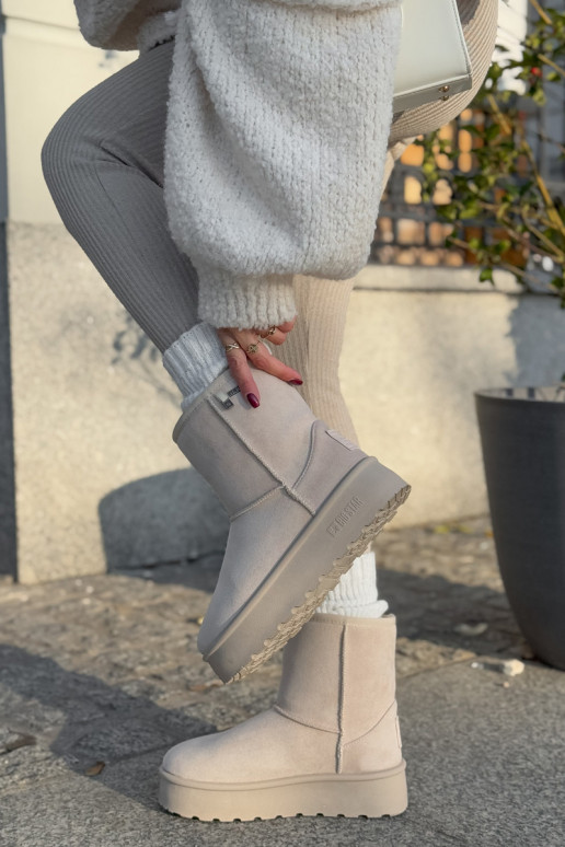 Zvýšené snehové topánky s platformou... Zvýšené snehové topánky s platformou...