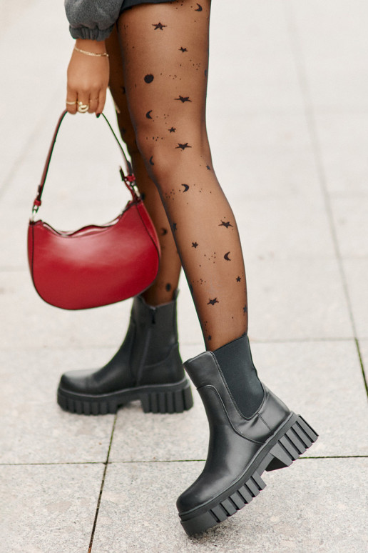 Štýlové zateplené čižmy S.Barski v... Štýlové zateplené čižmy S.Barski v...