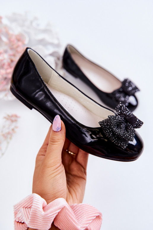 Topánky s mašľami v čiernej farbe Zolly Topánky s mašľami v čiernej farbe Zolly