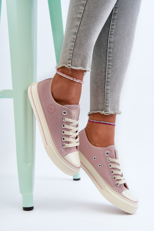 Nízka Bežná obuv Big Star NN274270 Ružová Nízka Bežná obuv Big Star NN274270 Ružová