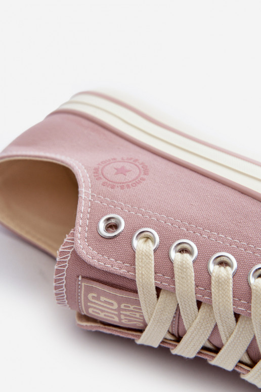 Nízka Bežná obuv Big Star NN274270 Ružová Nízka Bežná obuv Big Star NN274270 Ružová