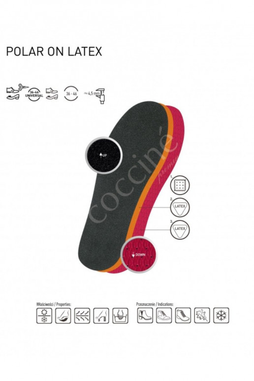 Coccine Dziecięca Stielka ZimoIna Polar Zapnuté latexe Do INycinania 19-35 Coccine Dziecięca Stielka ZimoIna Polar Zapnuté latexe Do INycinania 19-35