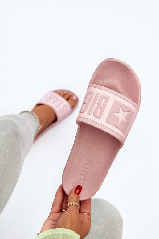 Dámske Papuče Big Star NN274A647 Ružová