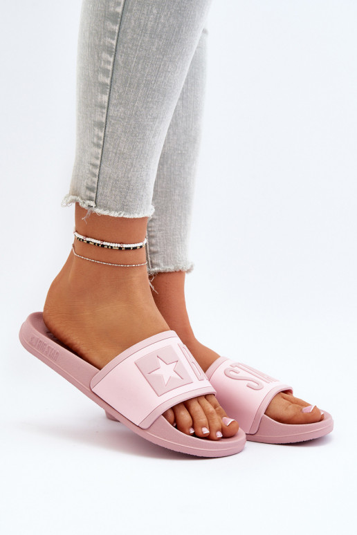 Dámske Papuče Big Star NN274A647 Ružová