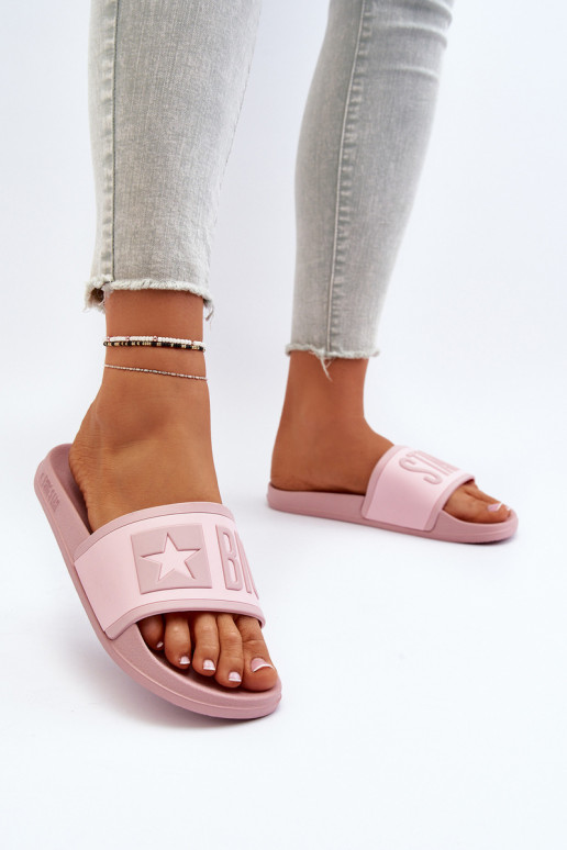 Dámske Papuče Big Star NN274A647 Ružová