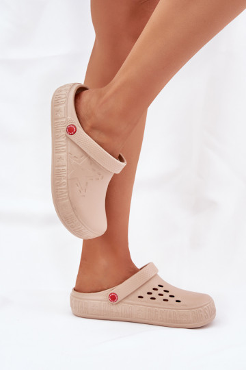 Dámske Ľahké papuče Big Star II275012 béžová