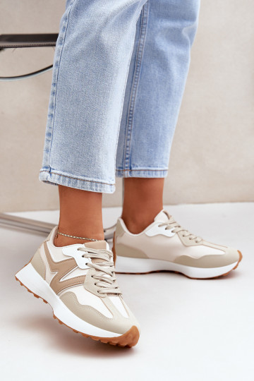 tenisky Tenisky model obuvi Dámske béžová Britma