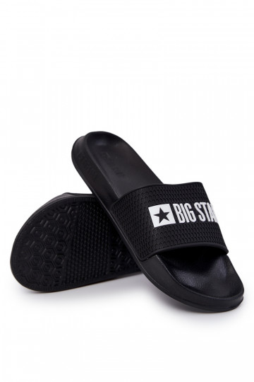 pre mužov Papuče Big Star JJ174505 čierna
