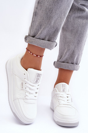 Tenisky Big Star MM274354 biela farba