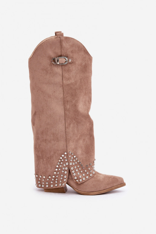 Vysoké čižmy s podpätkami Iveliri... Vysoké čižmy s podpätkami Iveliri...