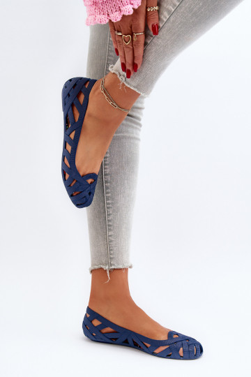 Dámske Guma Balerínky tmavomodrá Salam 2