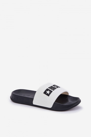 pre mužov Papuče Big Star JJ174506 biela farba