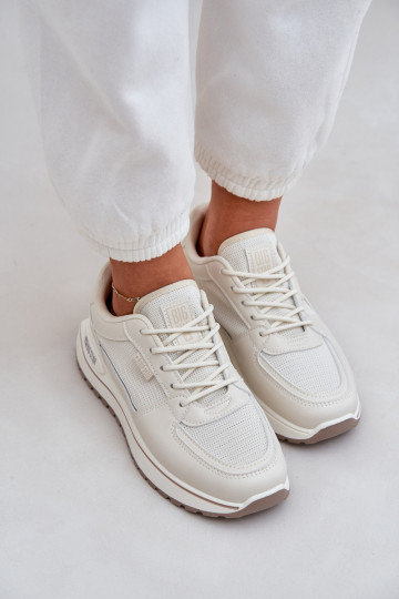 Tenisky model obuvi Dámske Big Star NN274A088 slonovina