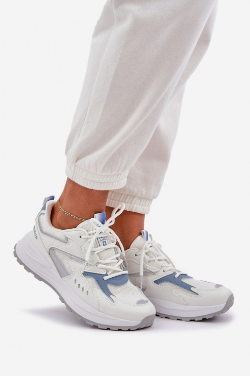 tenisky Dámske Big Star NN274A094 HI-POLY SYSTEM biely-Modrá tenisky Dámske Big Star NN274A094 HI-POLY SYSTEM biely-Modrá