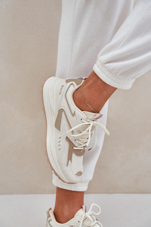 tenisky Dámske Big Star NN274A096 HI-POLY SYSTEM béžová tenisky Dámske Big Star NN274A096 HI-POLY SYSTEM béžová