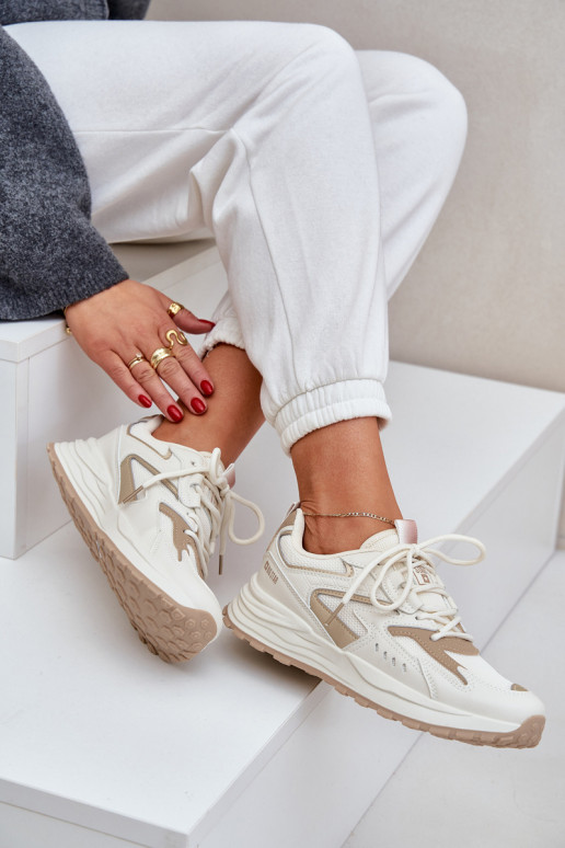 tenisky Dámske Big Star NN274A096 HI-POLY SYSTEM béžová tenisky Dámske Big Star NN274A096 HI-POLY SYSTEM béžová