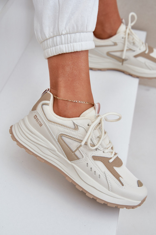 tenisky Dámske Big Star NN274A096 HI-POLY SYSTEM béžová tenisky Dámske Big Star NN274A096 HI-POLY SYSTEM béžová