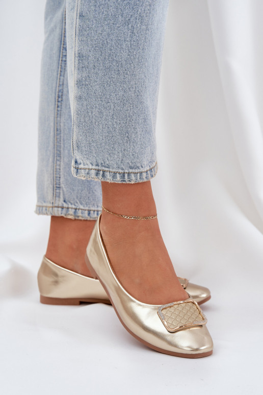 Eko Balerínky s ozdobami zlatej farby Tulnelia