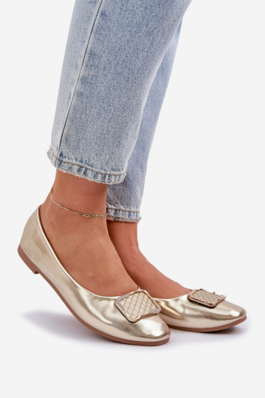 Eko Balerínky s ozdobami zlatej farby Tulnelia