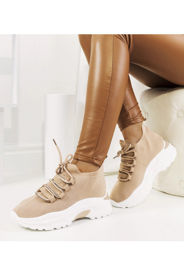 Béžové dámske tenisky Barraza 2