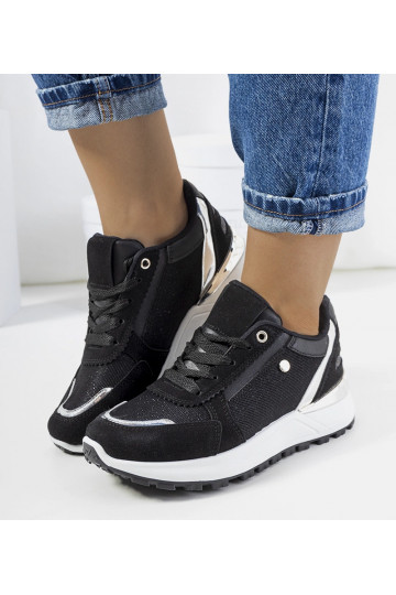 Čierne lesklé Onio dámske... 2